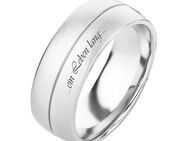 Herrenring Edelstahl HE082 mit Individuelle Außengravur - Aholming