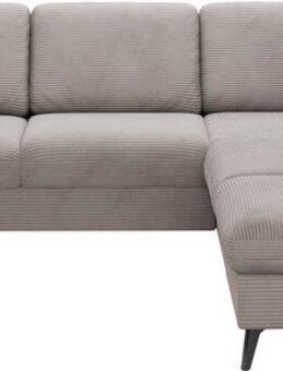 sit&more Ecksofa Morris Jubi L-Form, B: 238 cm, mit Armteilfunktion & 1 Zierkissen, optional Bettfunktion