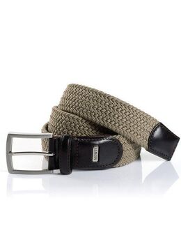 MONTI Flechtgürtel HAMBURG 3,5 cm breit, Elastischer Flechtgürtel, Casual-Business-Sportiv