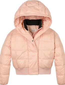 Calvin Klein Jeans Blouson ARCHIVE GRID PUFFER JACKET für Kinder bis 16 Jahre, mit Kapuze