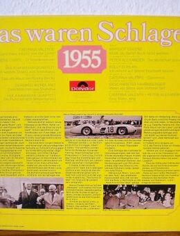 Das waren Schlager 1955-Vinyl-LP,Polydor - Linnich