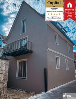 Erstbezug - PREMIUM 3,5-Zimmer Wohnung im Stadthaus Charakter im Altort von Frickenhausen - Frickenhausen (Main)