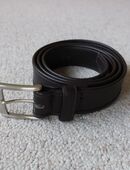 Esquire 2160 35 Ledergürtel mit Lederfutter dunkelbraun 112 cm in 61194