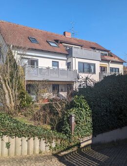 Sonne satt! - Freistehende Zweizimmerwohnung mit Loggia - Möhrendorf