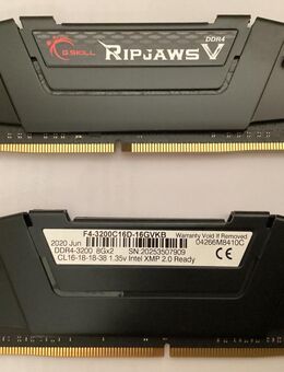 GSkill Ripjaws DDR4 F4-3200 16 GB (2x8) Ram Kit - Jandelsbrunn