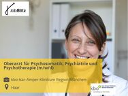 Oberarzt für Psychosomatik, Psychiatrie und Psychotherapie (m/w/d) - Haar