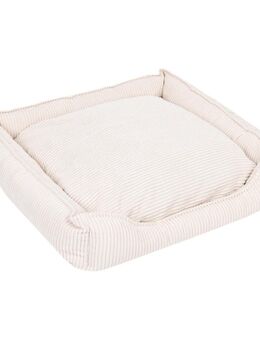 Modern Living Hundebett Helena - L 85 x B 80 x H 22 cm, beige