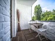 Möblierte Designer Wohnung mit Südwest-Balkon mitten im Medienhafen - Düsseldorf