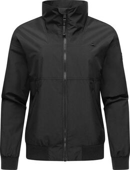 Ragwear Outdoorjacke Goona stylische, wasserdichte Übergangsjacke mit hohem Kragen