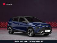 Hyundai BAYON, 1.0 T-GDI Prima Prime Vibrant Blue Mineraleffekt, Jahr 2022 - Kippenheim