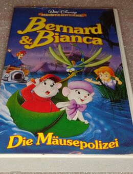 VHS - Disney - Bernhard & Bianca: Die Mäusepolizei... - Schwaan