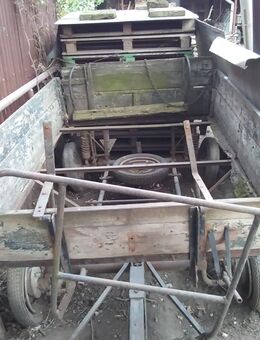 Restaurierungsbedürftiger Ponywagen zu verkaufen. - Naumburg (Saale)