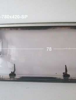 Bürstner Wohnmobil-Fenster ca 78 x 42 (Roxite 94 D399, gebr. zB F - Schotten Zentrum