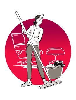 zuverlässige Reinigungskraft w, m, d für Geschäftsräume gesucht, Minijob, 8 Stunden wöchentlich, 592,00 € monatlich - Rostock