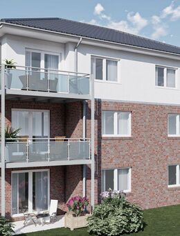 Hochwertige Neubauwohnung im Zentrum von Remels - Uplengen