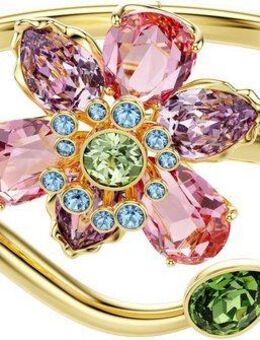 Swarovski Armreif Schmuck Geschenk Idyllia Armreif Blume, mit Swarovski® Kristall