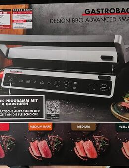 Gastroback Design BBQ Advanced Smart Kontaktgrill Elektrogrill NEU - Saarbrücken