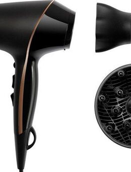 Remington Haartrockner PROluxe Midnight Edition (AC9140B), 2400 W, Profi, mit Ionenpflege, OPTIheat-Technologie und langlebigem AC-Motor