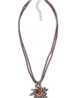 Allgäu Rebell Collier Maria, mit Edelweiß