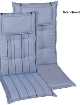 GO-DE Sesselauflage Sesselauflage hoch, (Set, 2 St), Olefin