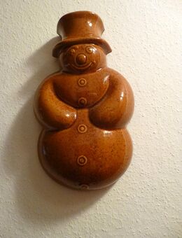 Schneemann, Keramik - Berlin