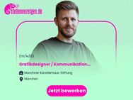 Grafikdesigner / Kommunikationsmanager (m/w/d) mit Marketingkenntnissen - München