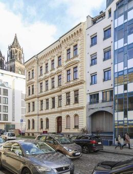 Domviertel: 5-Zi.-Maisonettewohnung mit Aufzug & Wintergarten in unmittelbarer Nähe zum Dom - Magdeburg