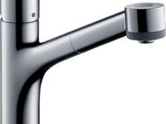 hansgrohe Küchenarmatur Talis M52 170 Niederdruck Ausziehbrause 2 Strahlarten, chrom