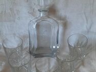 Whisky Set Karaffe 5 Gläser Decanter - Herdecke