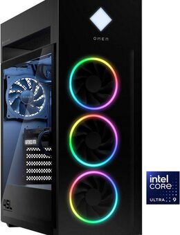 HP OMEN GT22-3093ng Gaming-PC (Intel Core Ultra 9 285K, GeForce RTX 5080, 32 GB RAM, 2000 GB SSD, Luftkühlung)