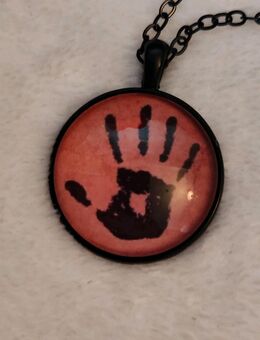 Skyrim Dunkle Bruderschaft Kette mit Anhänger - Korschenbroich