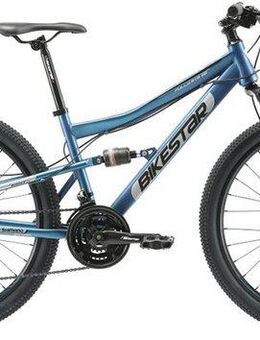 Bikestar Mountainbike, 21 Gang Shimano RD-TY300 Schaltwerk, Kettenschaltung, für Damen und Herren, Kettenschaltung
