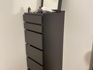 IKEA MALM Kommode mit 6 Schubladen – schwarzbraun/Spiegelglas – Top Zustand - Berlin Charlottenburg-Wilmersdorf