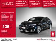 Audi A3, Sportback 40 TFSI e advanced S line, Jahr 2023 - Stuttgart