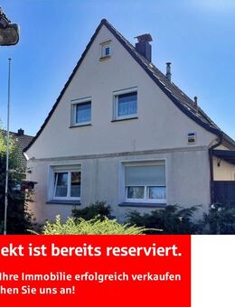 Siedlungshaus auf großem Grundstück - Oldenburg