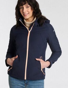 Icepeak Softshelljacke D SOFTSHELLJACKE BRENHAM mit hohem Stehkragen