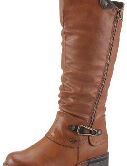 Rieker Stiefel, Winterstiefel, Blockabsatz, mit Tex Membran, Varioschaft