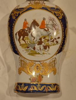 handbemalte Porzelanvase - Moers