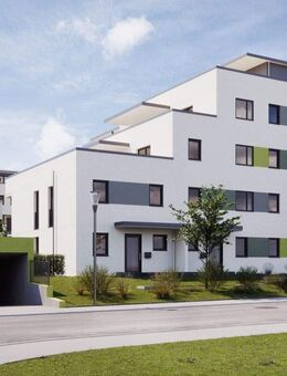 Penthaus im "Friedrichspark": Große Dachterrasse, Fernblick, barriererfrei nach LBO, KfW 55! - Villingen-Schwenningen