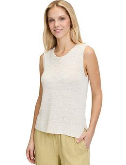 Cartoon Stricktop Damen Strick-Top mit Rundhalsausschnitt Rippbündchen