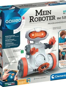 Clementoni® Experimentierkasten Galileo, Mein Roboter MC5.0, Made in Europe