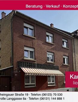 Vielseitig nutzbares Stadthaus mit Innenhof in zentraler Lage von Mainz-Weisenau - Mainz