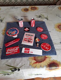 Coca-Cola, verschiedene Artikel aus den 80iger Jahren - Rösrath