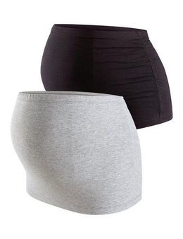 Neun Monate Umstands-Set, 2er Pack Bauchbänder für Schwangerschaft und Stillzeit (Packung, 2-tlg., Packung) Maternity Belly Belts