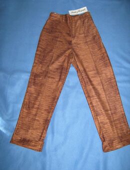 NEU mit ETIKETT * Ausgefallen * Animal- Style * Stiefel * Dreiviertel * 7/8 Hose "DIETER HEUPEL" Gr. 34- 36/ XS- S * braun * terra * - Riedlingen Zentrum