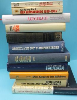 12 Bücher Sachbücher Dokomentationen Zweite Weltkrieg - Eitorf