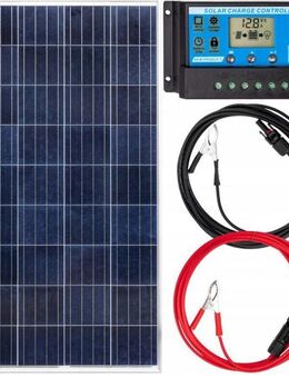 XXXL Solar Starter Set 180W Panel mit Konverter und Bedestigungsmaterial - Wuppertal