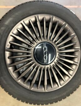 4 Winterreifen mit Alufelgen 195/55R16 für Fiat 500e - Nidda