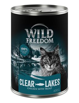 Sparpaket Wild Freedom Adult 24 x 400 g - Clear Lakes - Forelle & Huhn