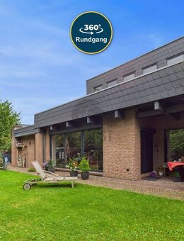Nachhaltig. Stilvoll. Einzigartig - Wohnen mit PV-Anlage, Sauna & Kaminzimmer im Architektenhaus - Neustadt (Rübenberge)